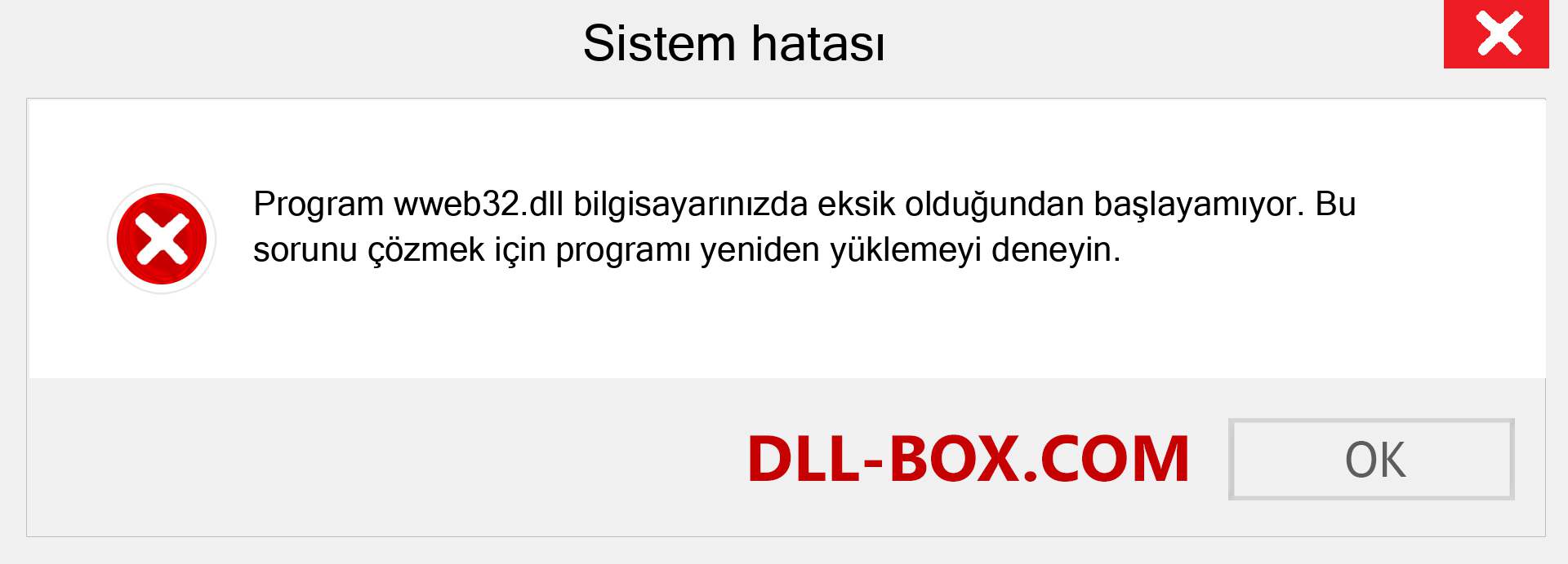 wweb32.dll dosyası eksik mi? Windows 7, 8, 10 için İndirin - Windows'ta wweb32 dll Eksik Hatasını Düzeltin, fotoğraflar, resimler